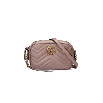 GUCCI GG MARMONT MINI CAMERA BAG ‎448065 (18*12*6cm)